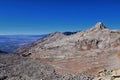 View of Pfeifferhorn peak and Lone Peak Wilderness mountain landscape from White Baldy and Pfeifferhorn trail, towards Salt Lake V Royalty Free Stock Photo