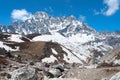 Pharilapche mountain in Himalayas Royalty Free Stock Photo