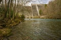 View of Philpott Lake Dam from Smith River