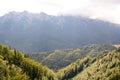 View of Piatra Craiului National Park. Zarnesti. Southern Carpathians. Romania Royalty Free Stock Photo