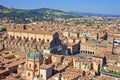 View of piazza maggiore - bologna Royalty Free Stock Photo