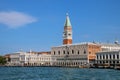 View of Piazza San Marco with Campanile, Palazzo Ducale and Biblioteca in Venice, Italy