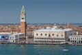 View of the Piazza San Marco in Venice Royalty Free Stock Photo