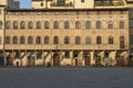 View of Piazza Santa Croce in Florence