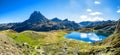 View of Pic Du Midi Ossau, France, Pyrenees Royalty Free Stock Photo