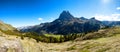 View of Pic Du Midi Ossau, France, Pyrenees Royalty Free Stock Photo