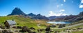 View of Pic Du Midi Ossau, France, Pyrenees Royalty Free Stock Photo