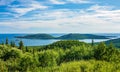 View of Pic Island from the Overlook Royalty Free Stock Photo