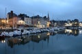 Old harbor in Honfleur, France. Royalty Free Stock Photo