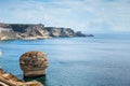 Cliffs of Bonifacio, in Corse, France