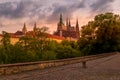 View of picturesque Prague Royalty Free Stock Photo