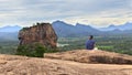 A view from Pidurangala rock Summit -Sri Lanka