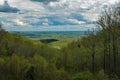 View of the Piedmont Valley Royalty Free Stock Photo