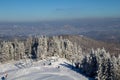 View of the Pieniny National Park from the Bachledova Valley, High Tatras national park, Slovakia Royalty Free Stock Photo