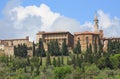 View on the Pienza in Tuscany