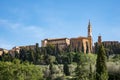 View of Pienza in Tuscany on May 22, 2013