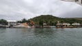 View of a pier in Angra dos Reis.