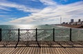 View from Brighton pier, England Royalty Free Stock Photo