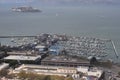 View of Pier 39 from Coit Tower - San Francisco