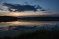 A Beautiful Sunset at Pierce Lake