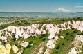 View of Pigeon Valley in Cappadocia, Turkey Royalty Free Stock Photo