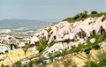 View of Pigeon Valley in Cappadocia, Turkey Royalty Free Stock Photo