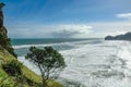 View of Piha beach Royalty Free Stock Photo