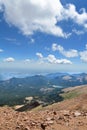 View from Pikes Peak Royalty Free Stock Photo