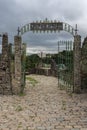 View of the pilgrims portal in the city of Pirapora do Bom Jesus