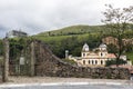 View of the pilgrims portal in the city of Pirapora do Bom Jesus