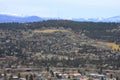 The View from Pilot Butte Royalty Free Stock Photo