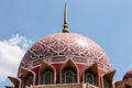 View of Pink mosques or Masjid Putra, Malaysia