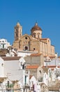 View of Pisticci. Basilicata. Italy.