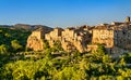 View of Pitigliano town in Tuscany, Italy Royalty Free Stock Photo