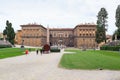 View of the Pitti Palace from the Boboli Gardens amphitheater, Florence Royalty Free Stock Photo