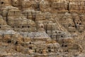 View of Piyang Dongga ruins in Zanda County, Ngari Prefecture, Tibet, China. Royalty Free Stock Photo