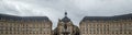 View of Place de la Bourse in Bordeaux in France Royalty Free Stock Photo