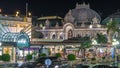 View Place du Casino. Cafe near Casino night timelapse in Monte Carlo.