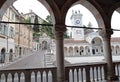 View of Place of Freedom from the loggia, Udine, Italy Royalty Free Stock Photo
