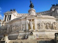 Venezia square in Rome, Italie Royalty Free Stock Photo