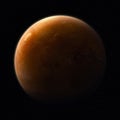 View of planet Mars Royalty Free Stock Photo