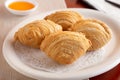 Thai baked curry puff