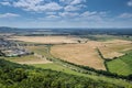 View from Plavecky castle, Slovakia