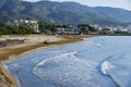 Playa Romana beach in Alcossebre, Spain