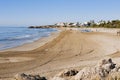 Playa Romana beach in Alcossebre, Spain