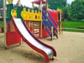 Children`s playground , Kamenets-Podolsky, Ukraine Royalty Free Stock Photo