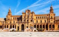 View of Plaza de Espana in day time Royalty Free Stock Photo