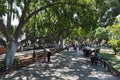 View of Plaza Grande square or Plaza de la Independencia in Merida, Mexico Royalty Free Stock Photo