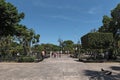 View of Plaza Grande square or Plaza de la Independencia in Merida, Mexico