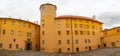 View of Podebrady Castle from the courtyard side, Czech republic